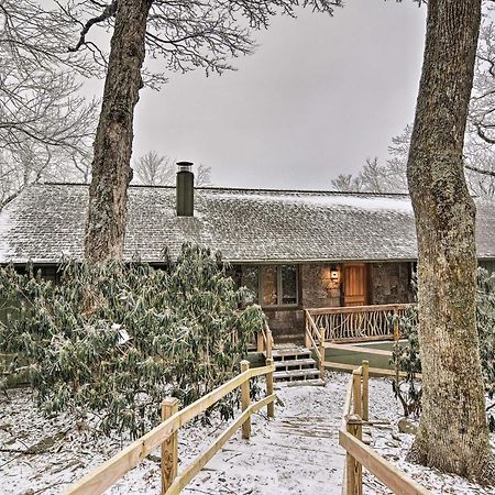 Cabin With Hot Tub And Mountain Views Less Than 5 Mi To Boone Blowing Rock Exterior photo