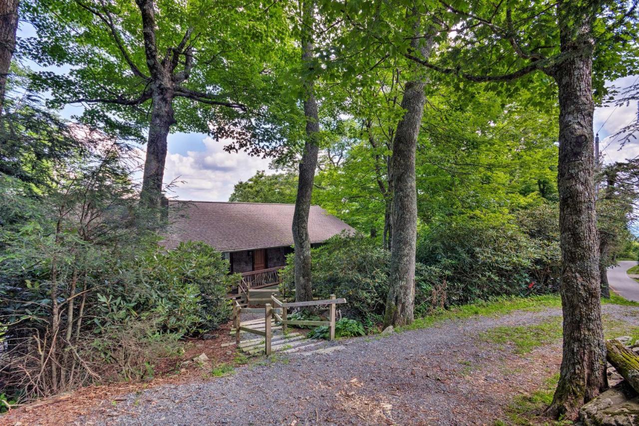 Cabin With Hot Tub And Mountain Views Less Than 5 Mi To Boone Blowing Rock Exterior photo