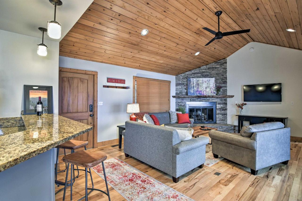 Cabin With Hot Tub And Mountain Views Less Than 5 Mi To Boone Blowing Rock Exterior photo