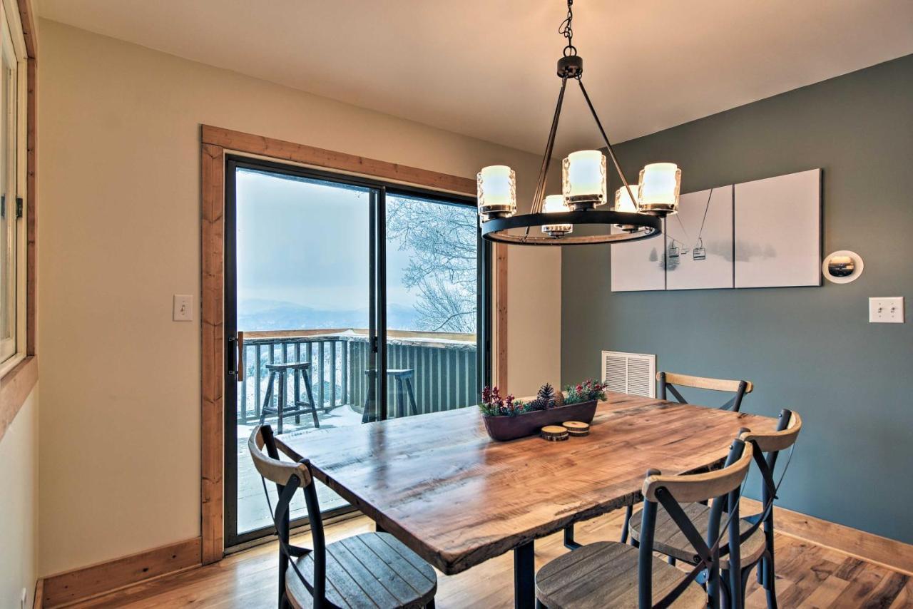 Cabin With Hot Tub And Mountain Views Less Than 5 Mi To Boone Blowing Rock Exterior photo
