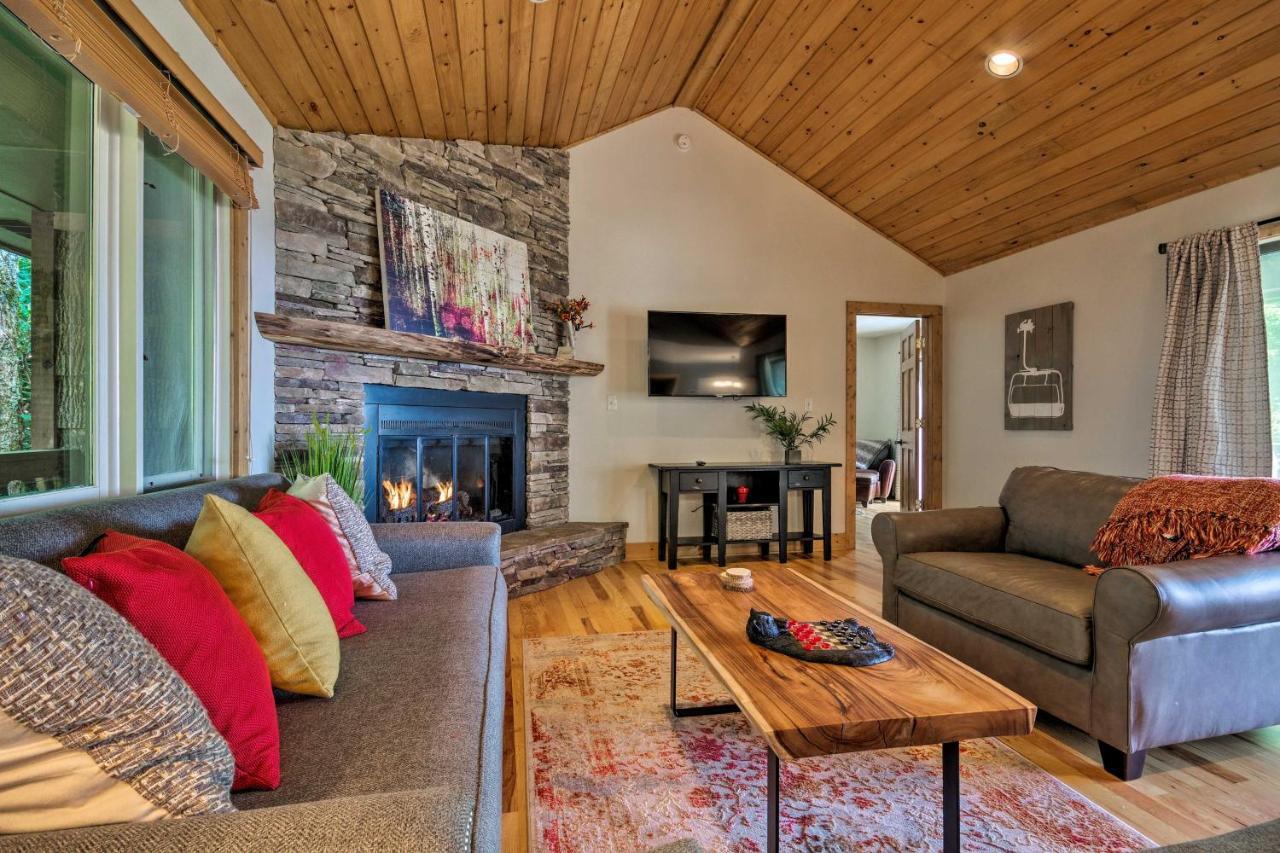 Cabin With Hot Tub And Mountain Views Less Than 5 Mi To Boone Blowing Rock Exterior photo