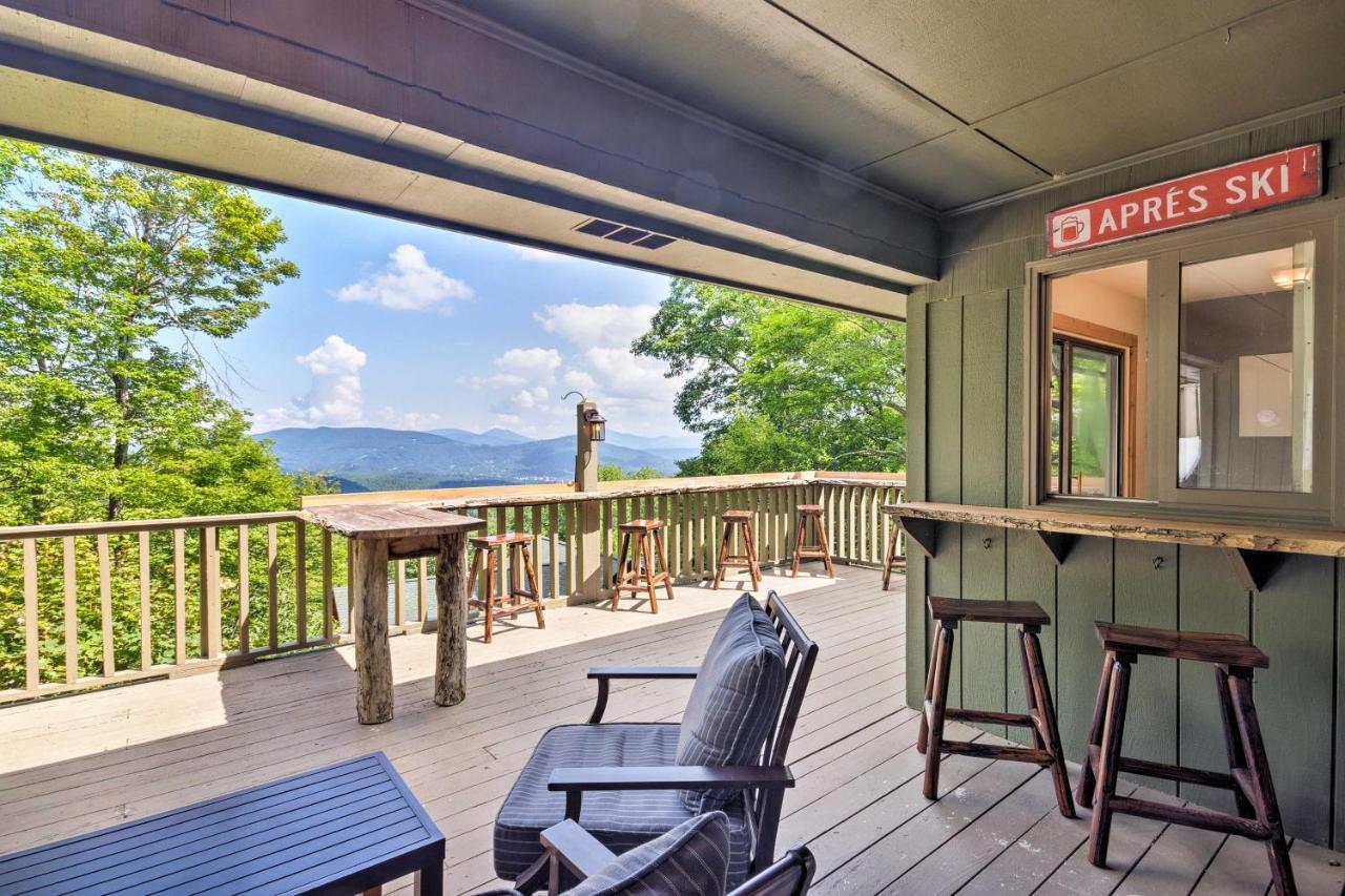 Cabin With Hot Tub And Mountain Views Less Than 5 Mi To Boone Blowing Rock Exterior photo